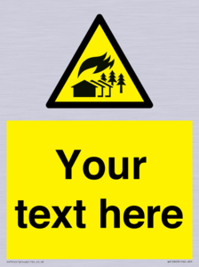 Custom Warning: Large scale fire zone